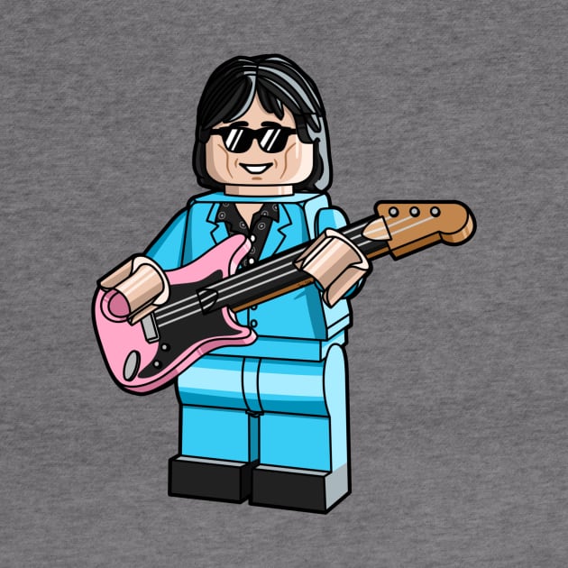 LEGO Ric Ocasek (The Cars) by schultzstudio